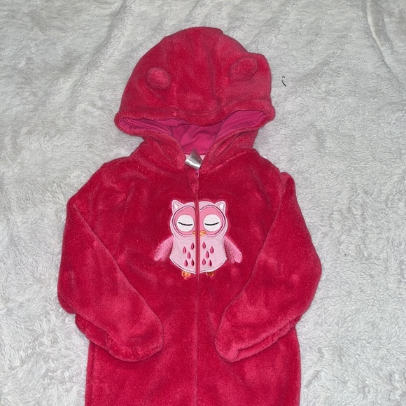 (2 for $10) Baby mode hooded owl footie 🦉 - Picture 2 of 5